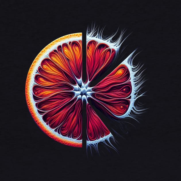 Surreal Orange Slice by JohnTy